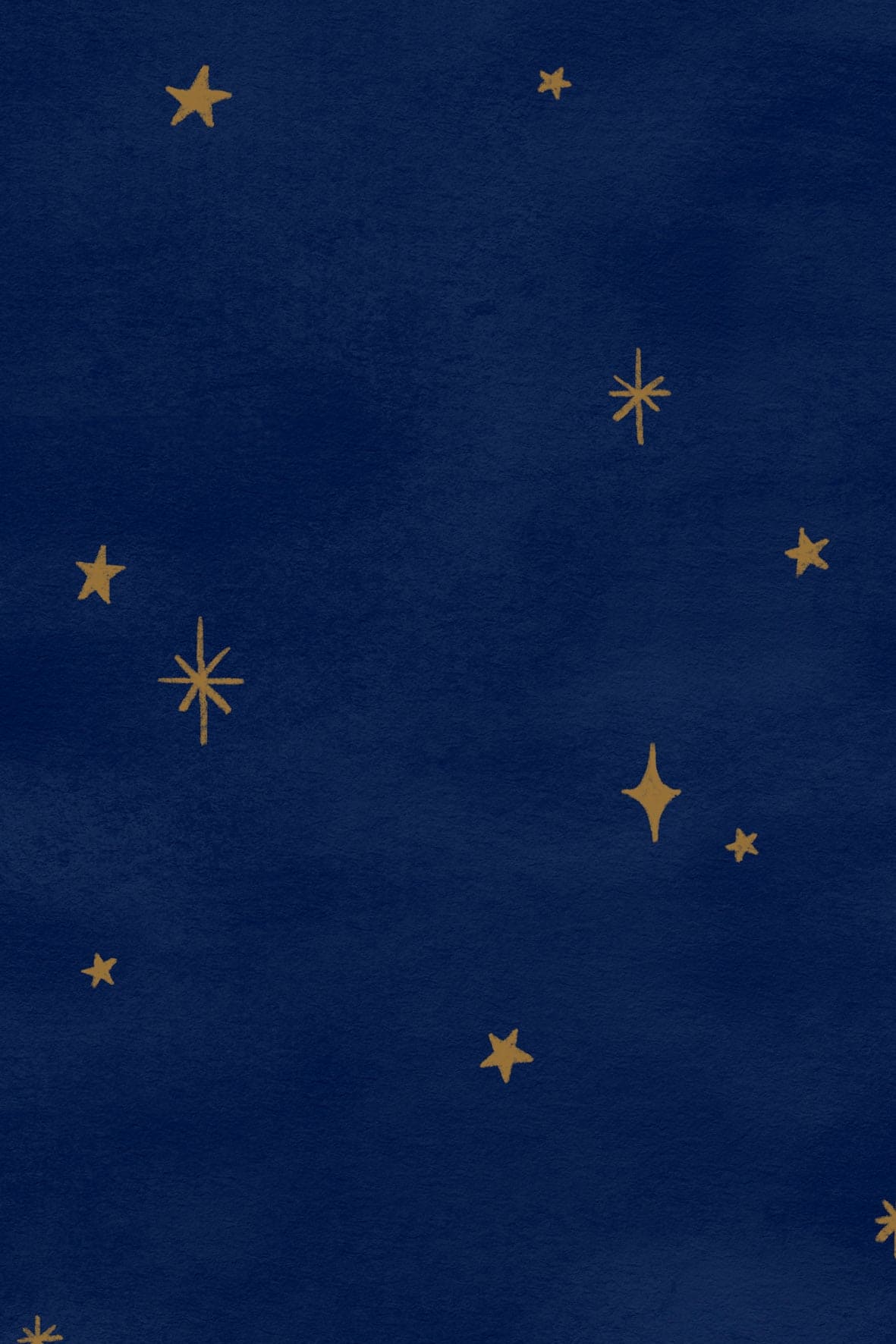 children's wallpaper stars, midnight sky, nursery decor