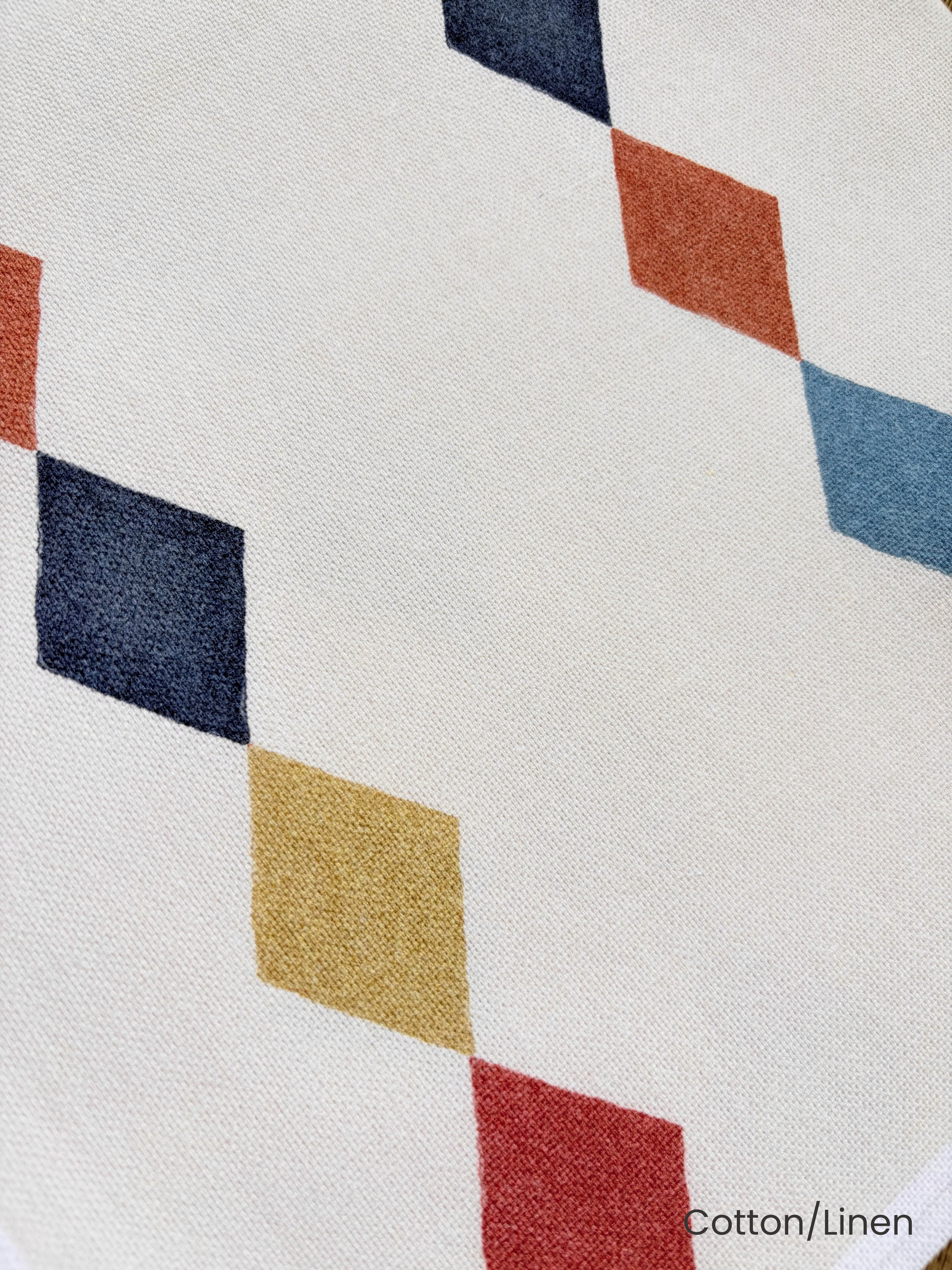 Nursery Fabric - Diamonds