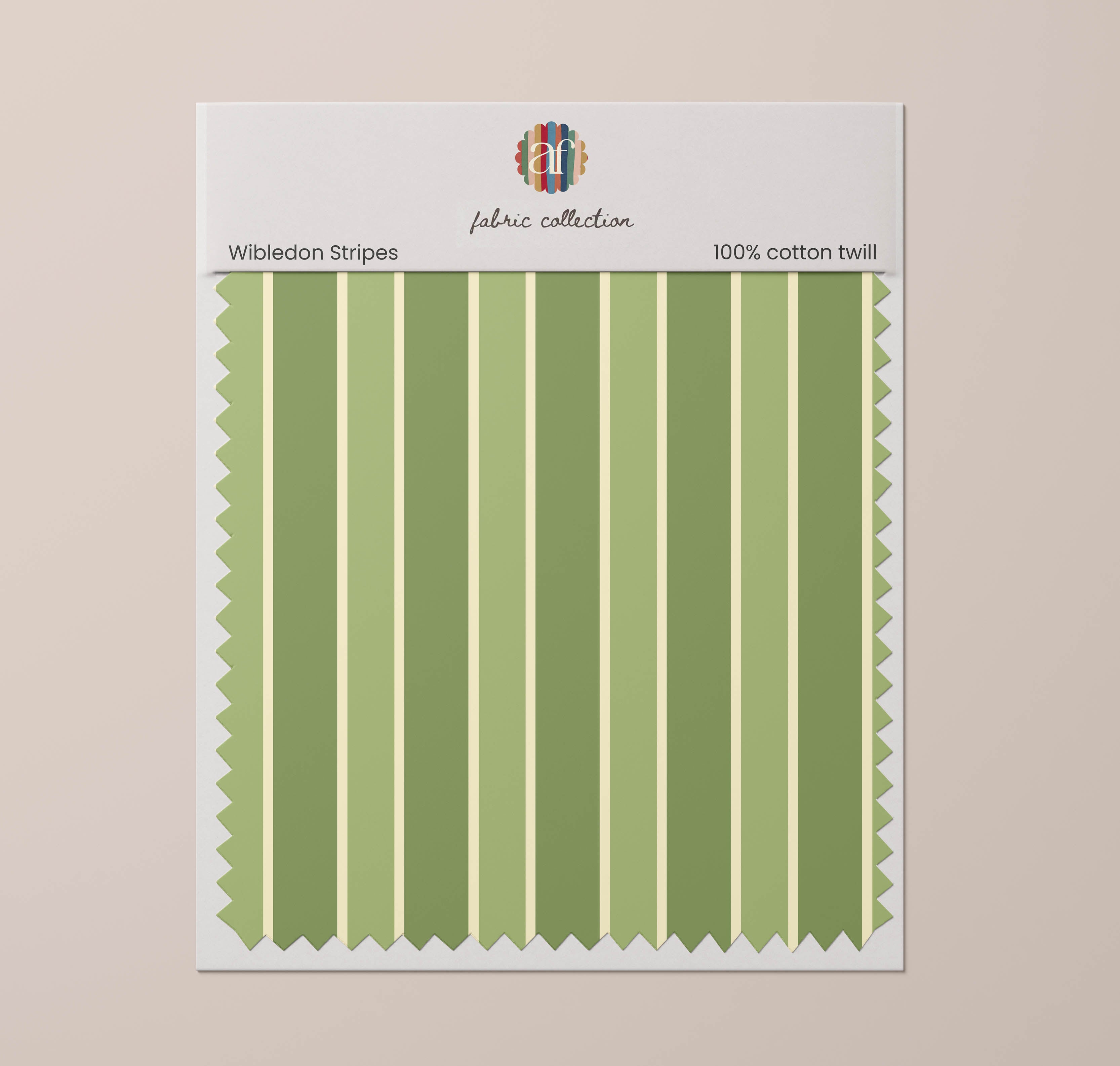 Nursery Fabric - Wimbledon Stripes