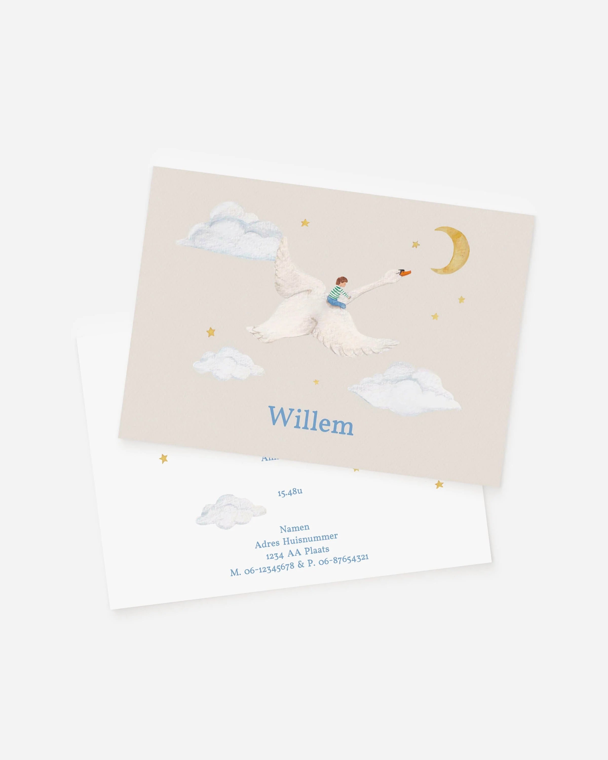 Sample Birth Dreamland Card 