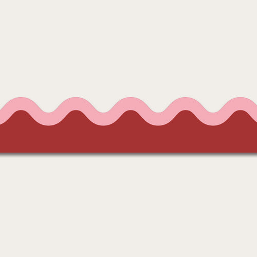 peel & Stick wallpaper border, children's decoration, nursery decor, girls room wallpapers