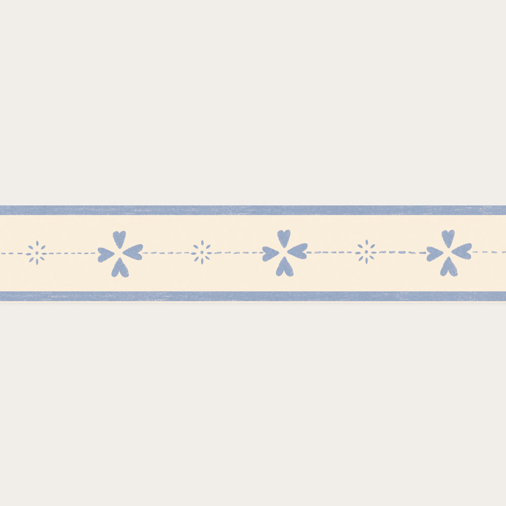 Peel and stick wallpaper border self-adhesive cottage core nursery