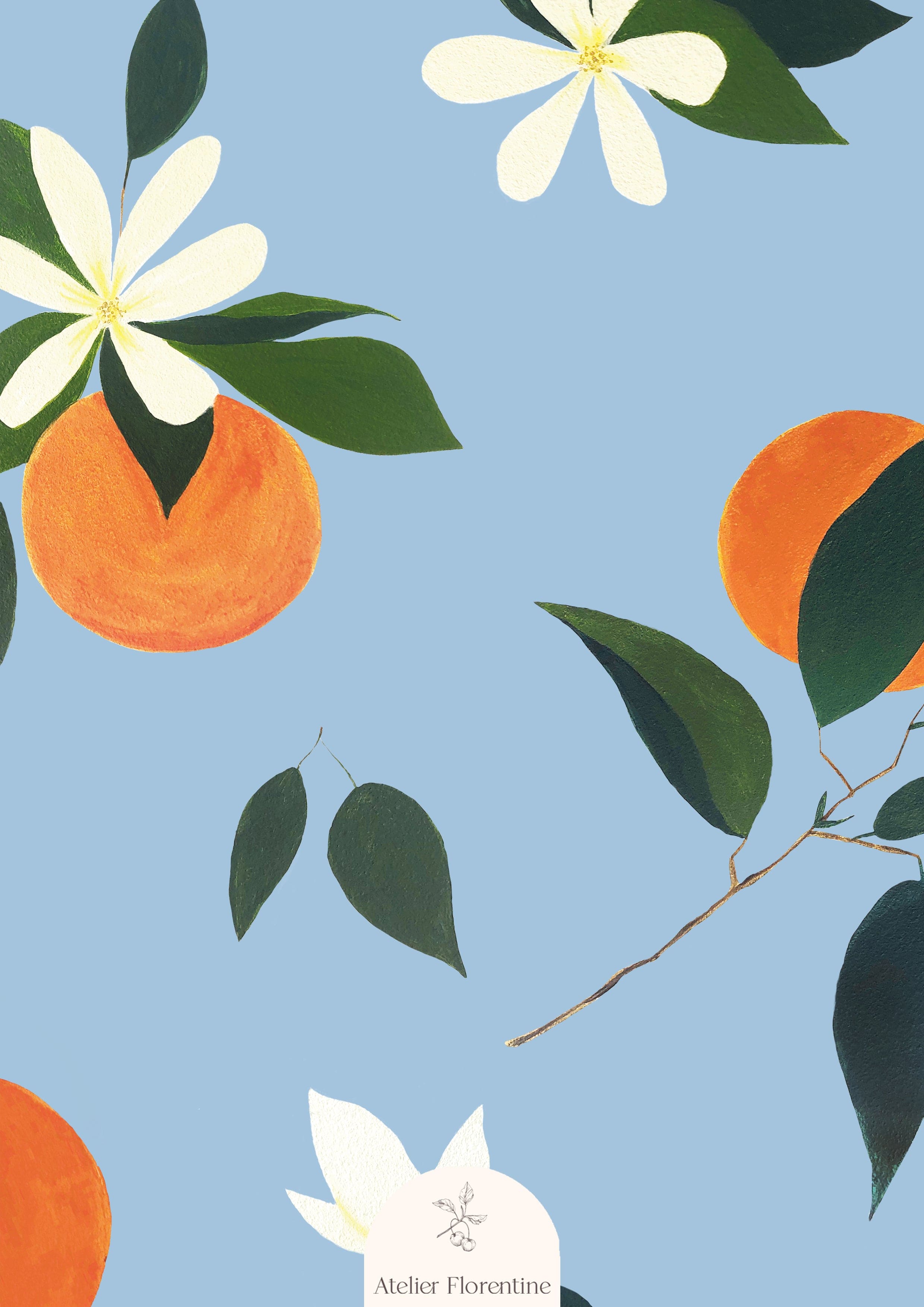 Wallpaper Oranges 