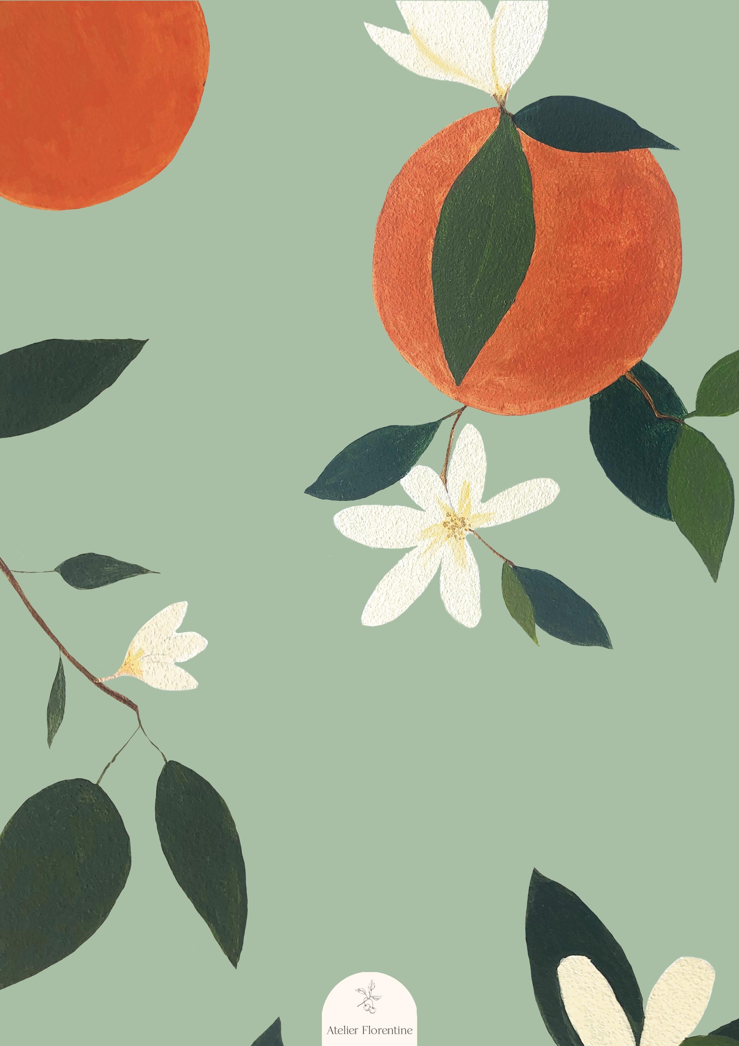 Wallpaper Oranges 